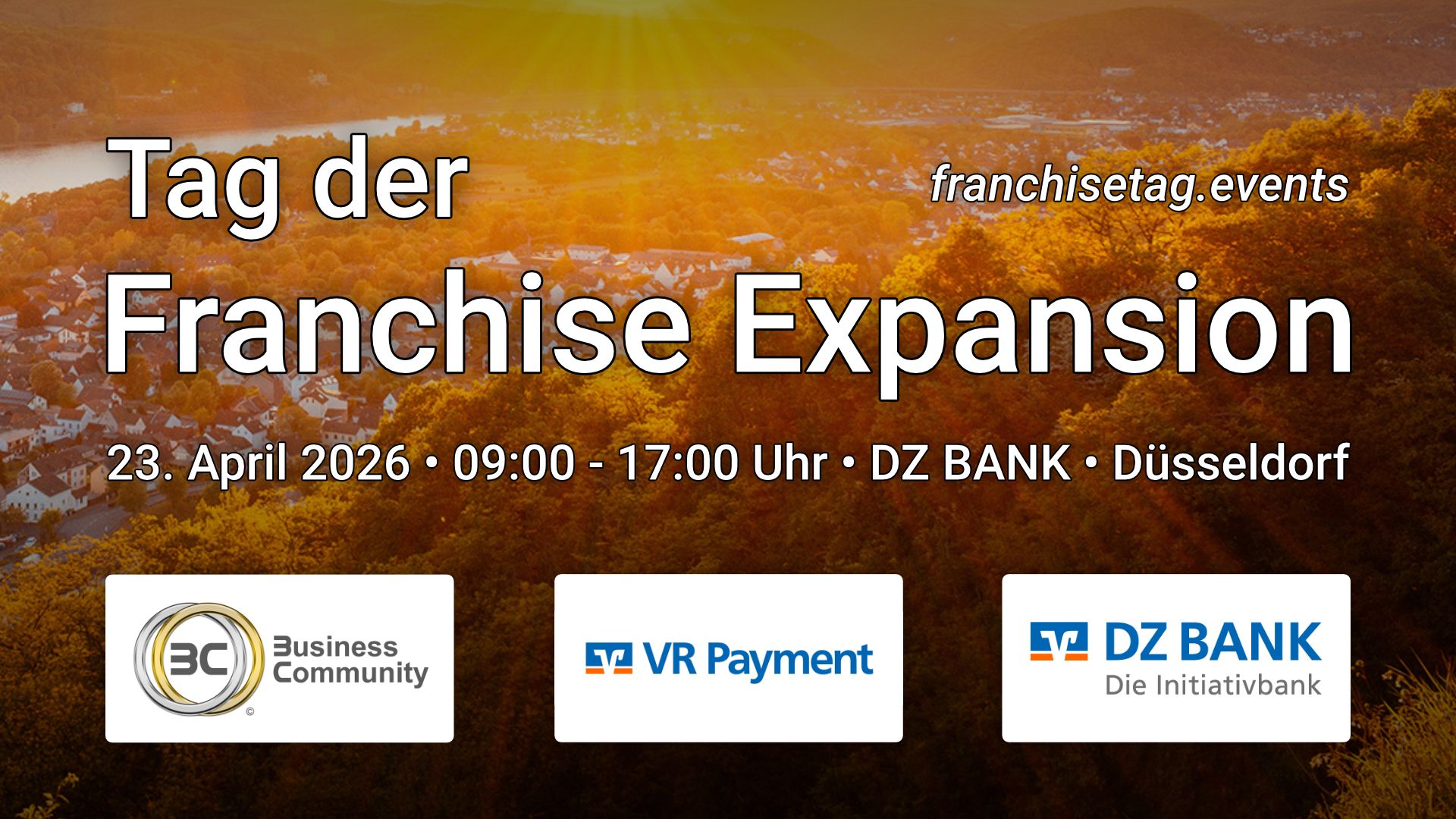 Tag der Franchise Expansion am 23. April 2026 in Düsseldorf